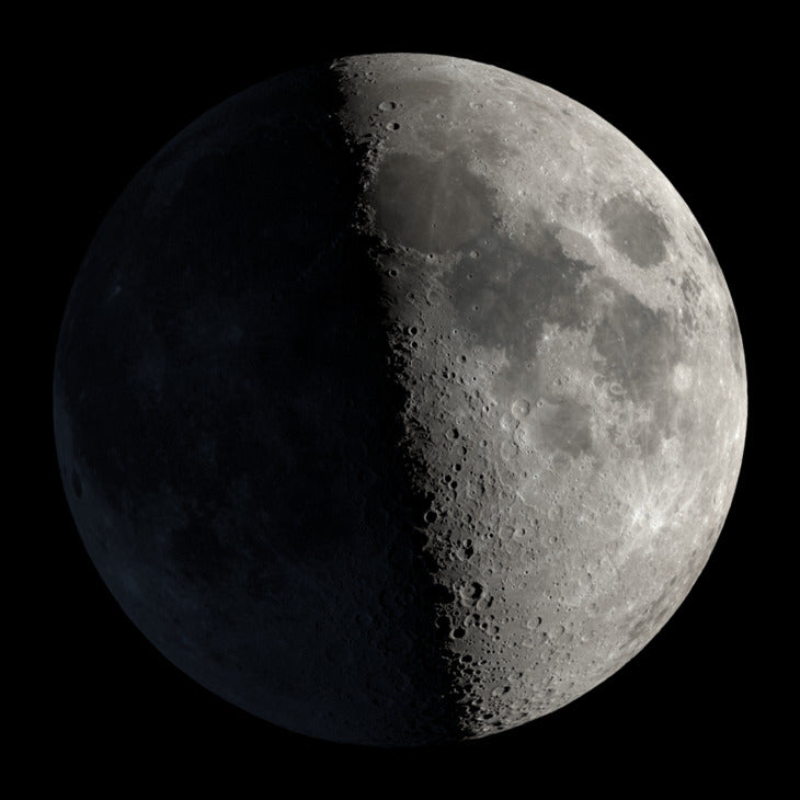 NASA visualization of the Moon on April 15, 2024.