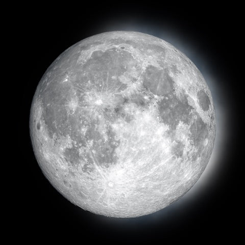Our moon artwork for 23 April 2024: almost full.